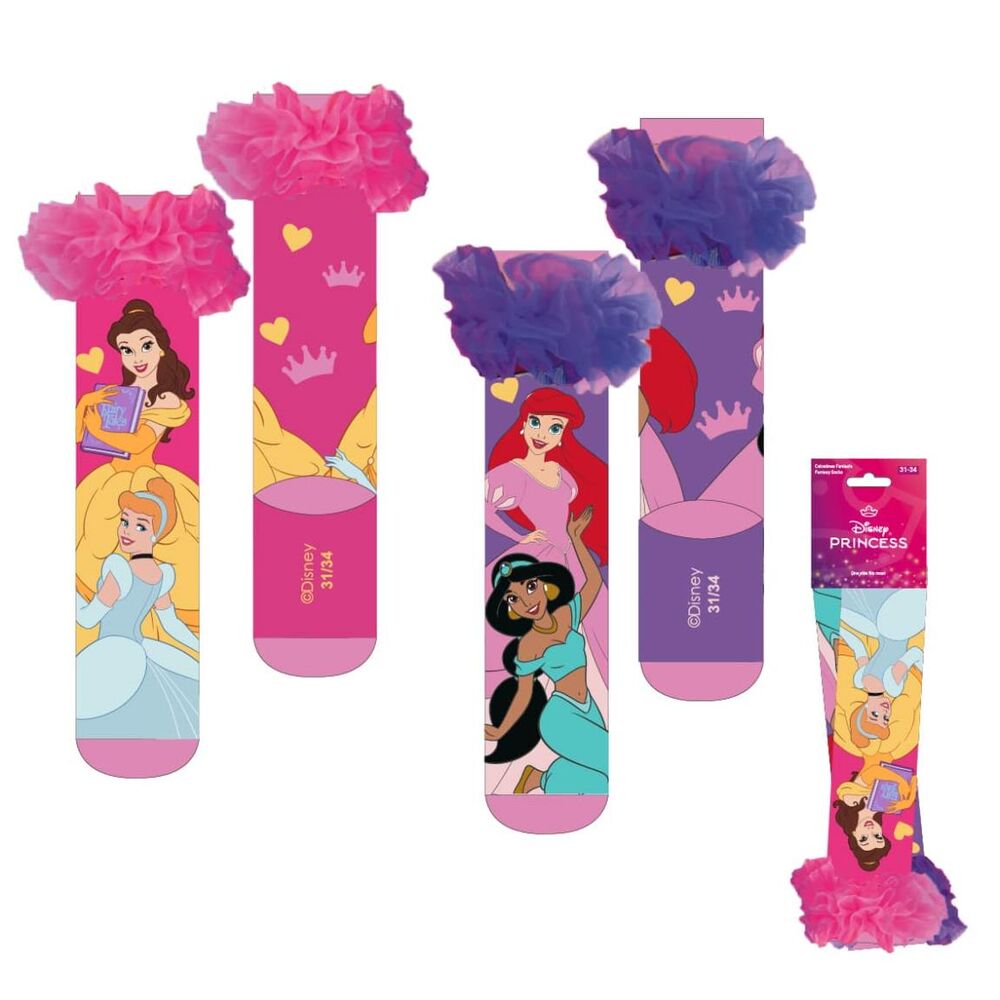 Calcetines Princesas Disney surtido - Frikibase.com