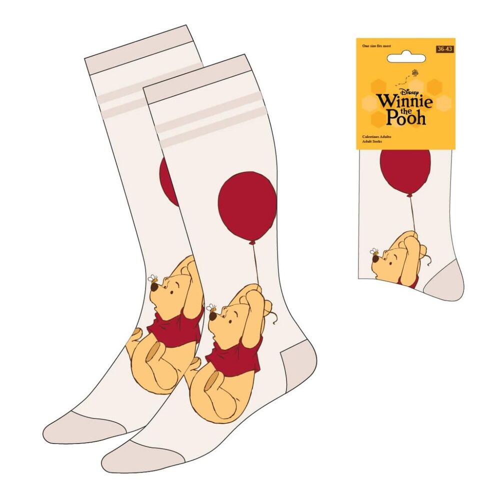 Calcetines Winnie the Pooh Disney adulto - Frikibase.com