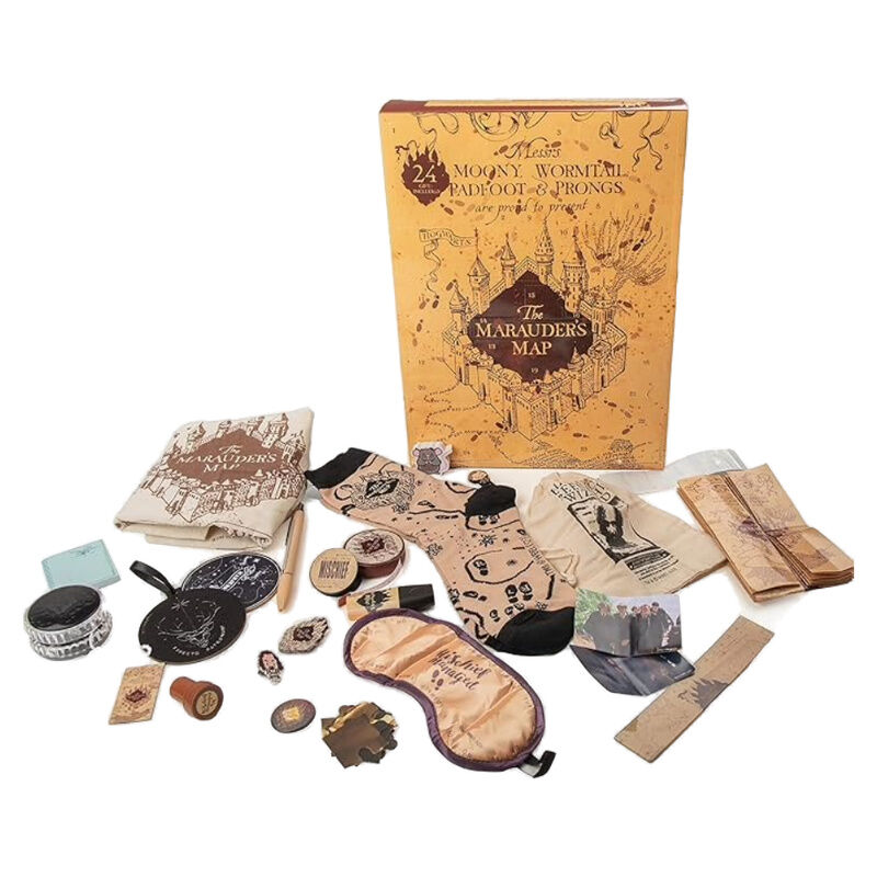 Calendario Adviento Mapa del Merodeador Harry Potter - Frikibase.com