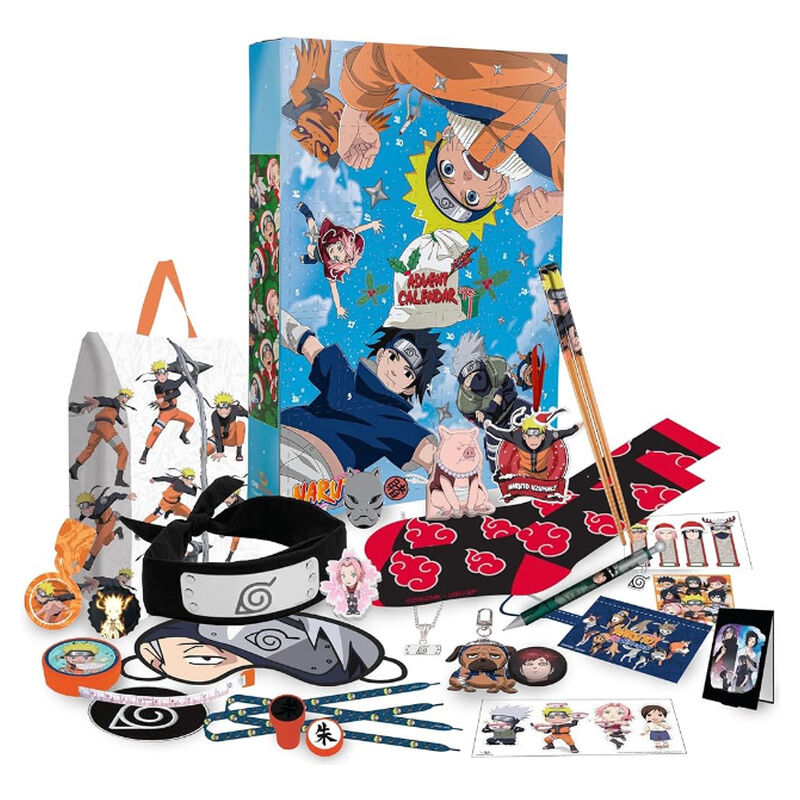 Calendario Adviento Naruto - Frikibase.com