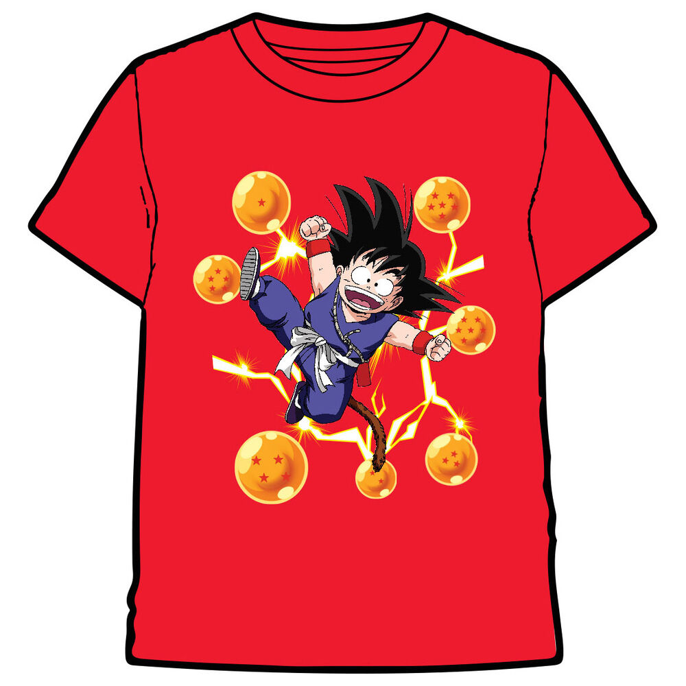 Camiseta Goku Balls Dragon Ball adulto - Frikibase.com