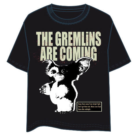 Camiseta Gremlins adulto - Frikibase.com
