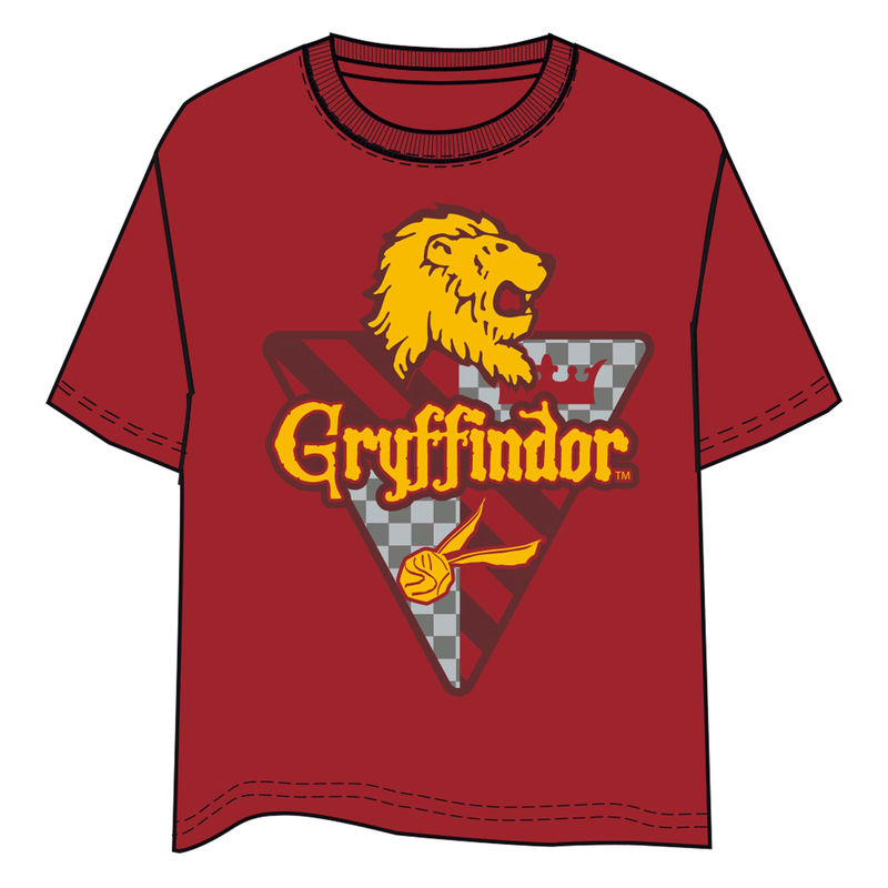 Camiseta Gryffindor Harry Potter adulto - Frikibase.com