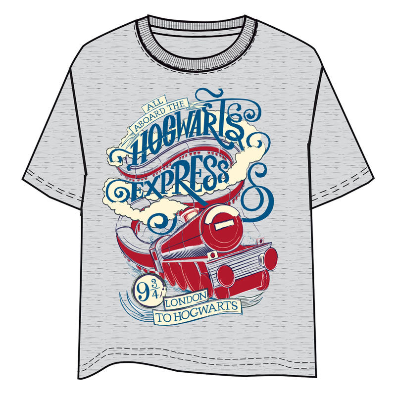 Camiseta Hogwarts Express Harry Potter adulto - Frikibase.com