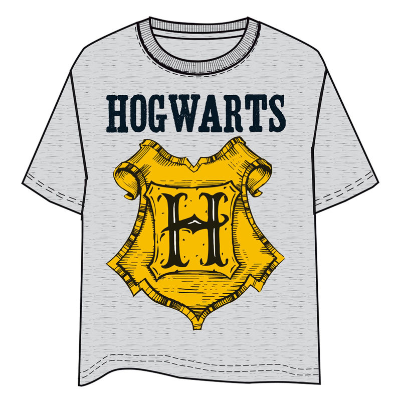 Camiseta Hogwarts Harry Potter adulto - Frikibase.com