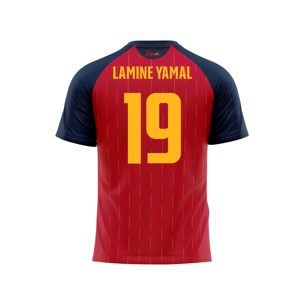 Camiseta Lamine Yamal Seleccion Española futbol - Frikibase.com