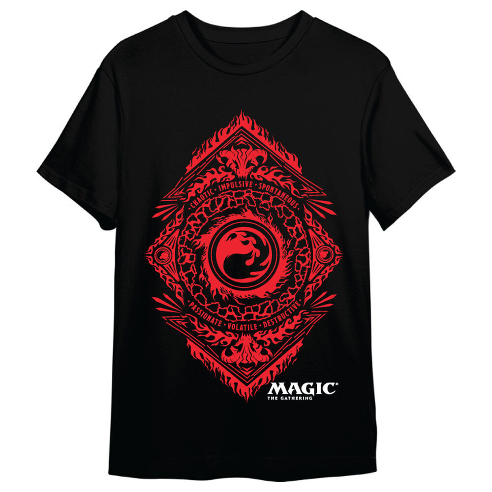 Camiseta Mana Red Symbol Magic the Gathering adulto - Frikibase.com