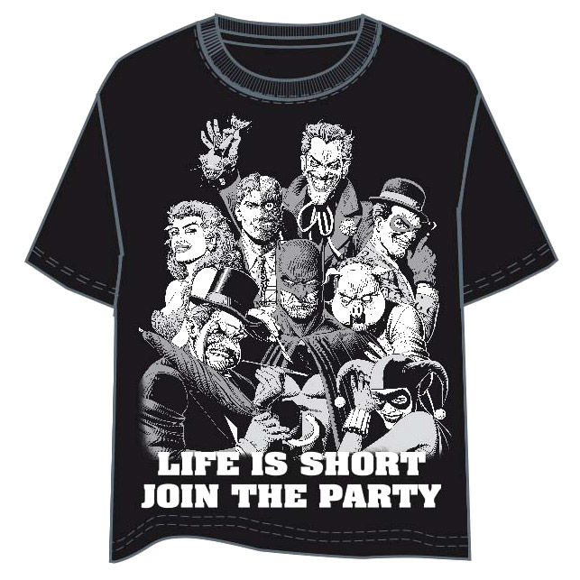 Camiseta Party Batman DC Comics adulto - Frikibase.com