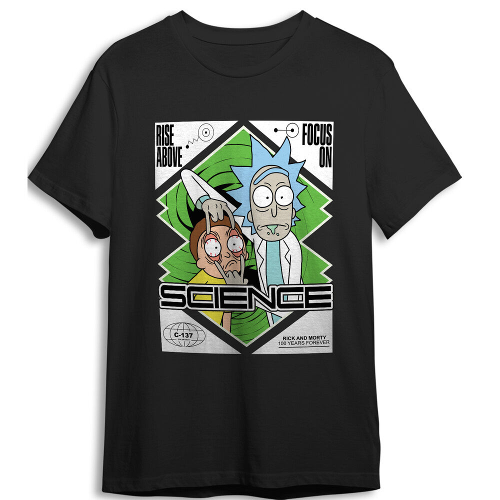 Camiseta Science Rick & Morty adulto - Frikibase.com