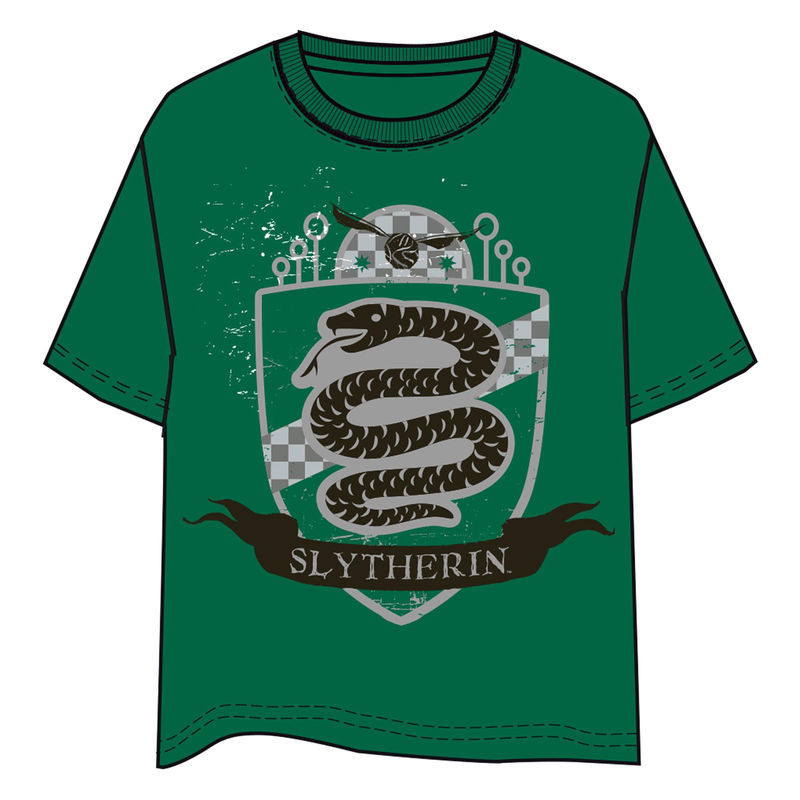 Camiseta Slytherin Harry Potter adulto - Frikibase.com