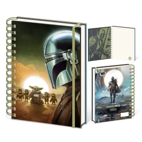 Cuaderno A5 The Mandalorian Star Wars - Frikibase.com
