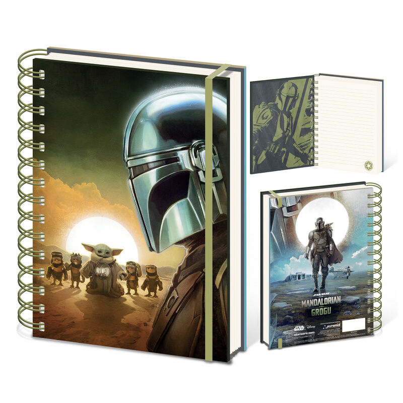 Cuaderno A5 The Mandalorian Star Wars - Frikibase.com