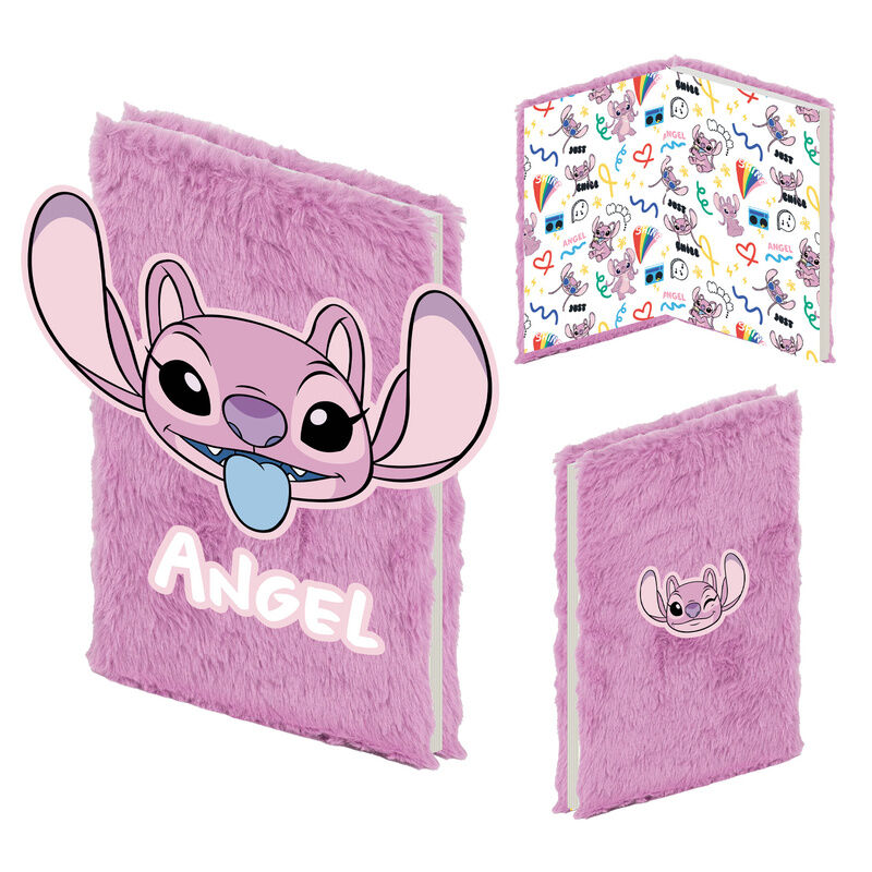 Cuaderno peluche A5 Stitch Disney - Frikibase.com