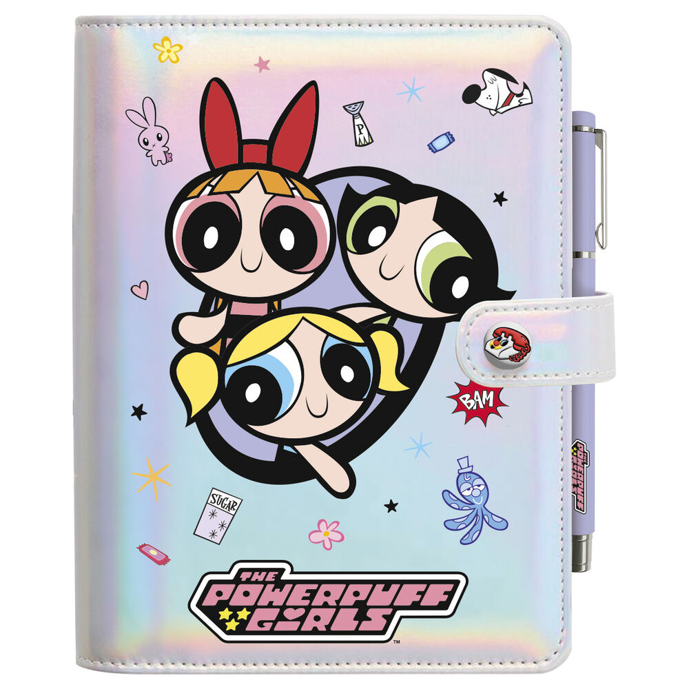 Cuaderno premium A5 + boligrafo Las Supernenas - Frikibase.com