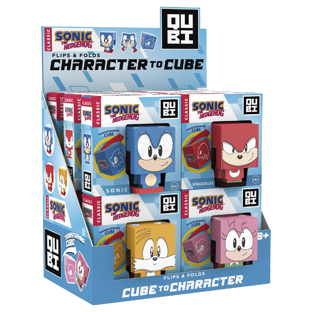 Cubo Qubi Sonic The Hedgehog surtido - Frikibase.com