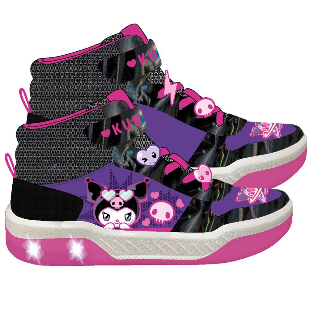 Deportivas Kuromi Hello Kitty luces - Frikibase.com