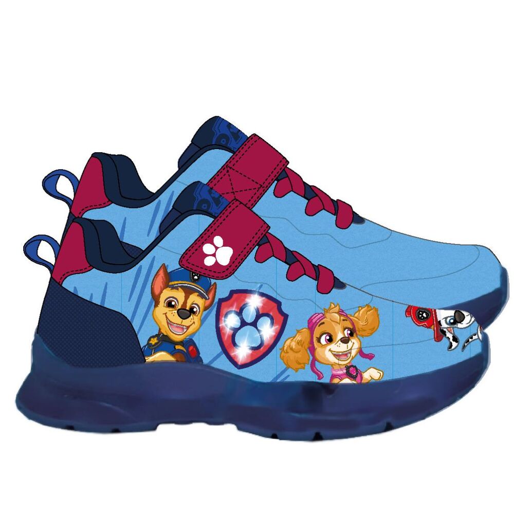 Deportivas Patrulla Canina Paw Patrol luces - Frikibase.com