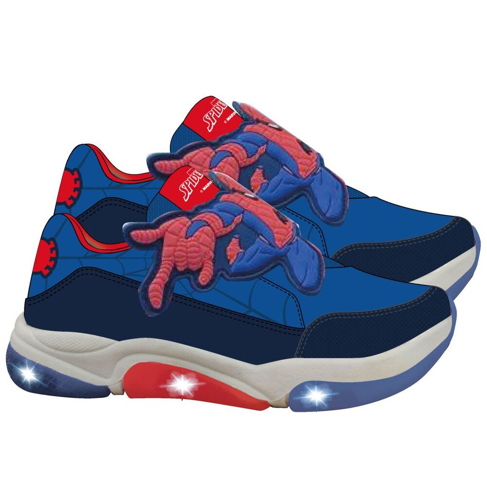Deportivas Spiderman Marvel luces - Frikibase.com