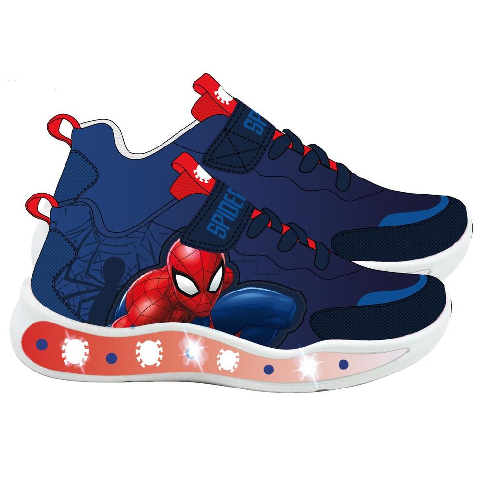 Deportivas Spiderman Marvel luces - Frikibase.com