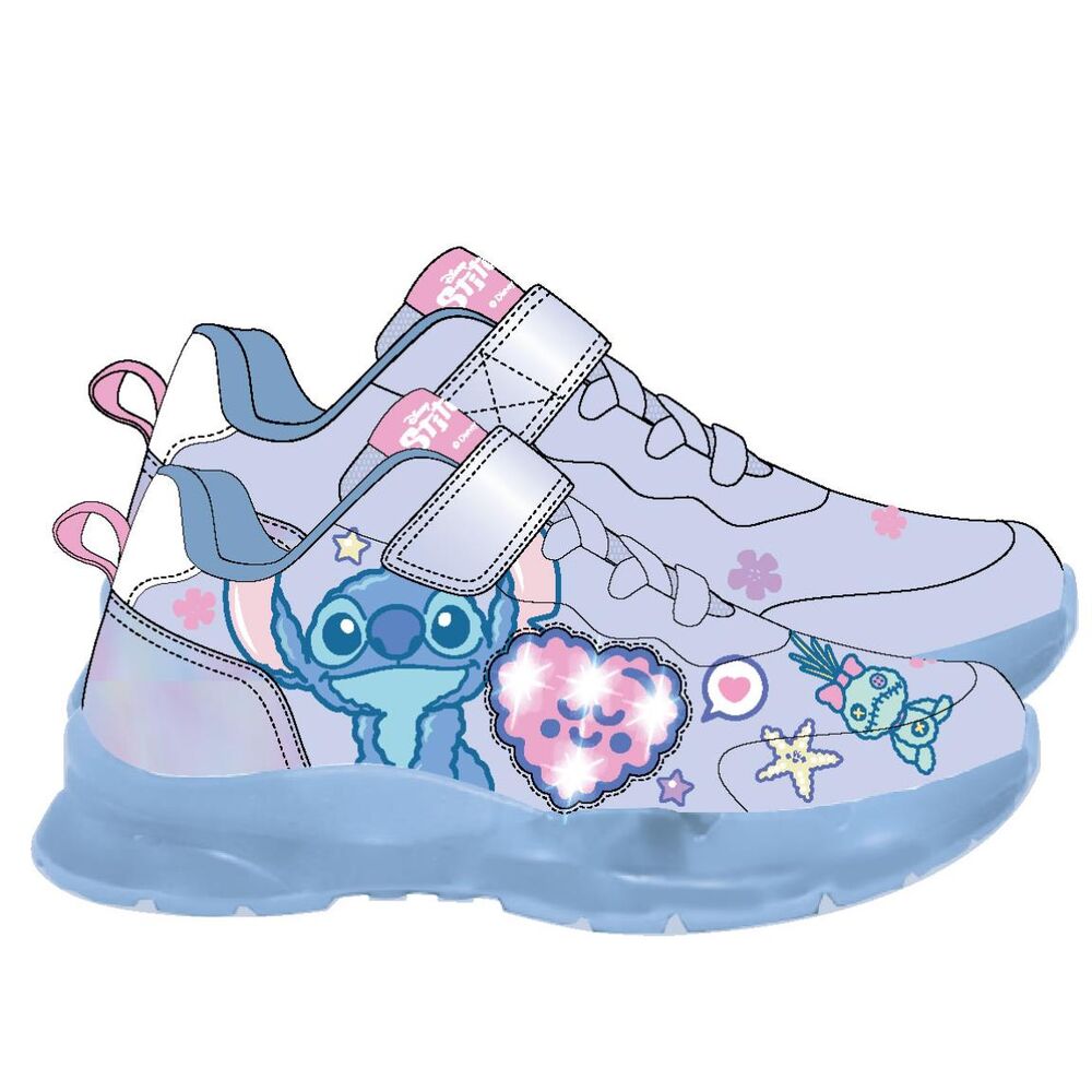 Deportivas Stitch Disney luces - Frikibase.com