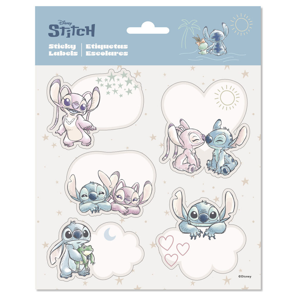 Etiquetas adhesivas premium Stitch Disney - Frikibase.com