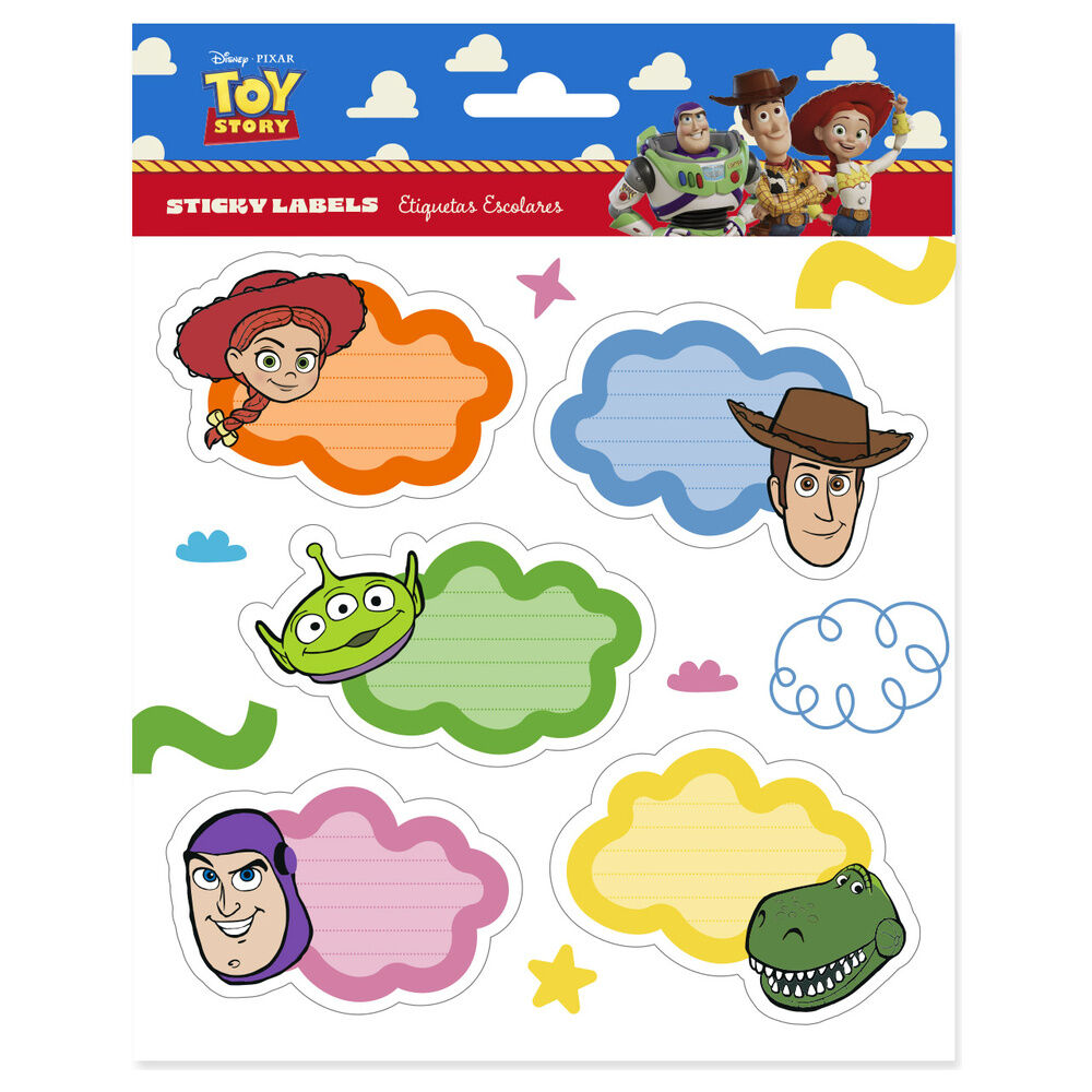 Etiquetas adhesivas premium Toy Story Disney Pixar - Frikibase.com