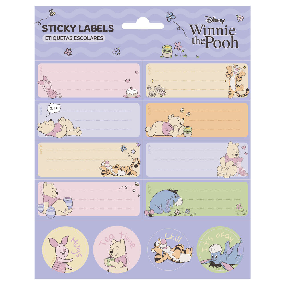 Etiquetas adhesivas Winnie the Pooh Disney - Frikibase.com