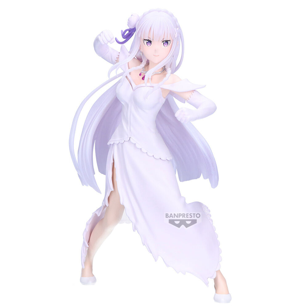 Figura Emilia Espresto Excite Motions Re Zero 22cm - Frikibase.com
