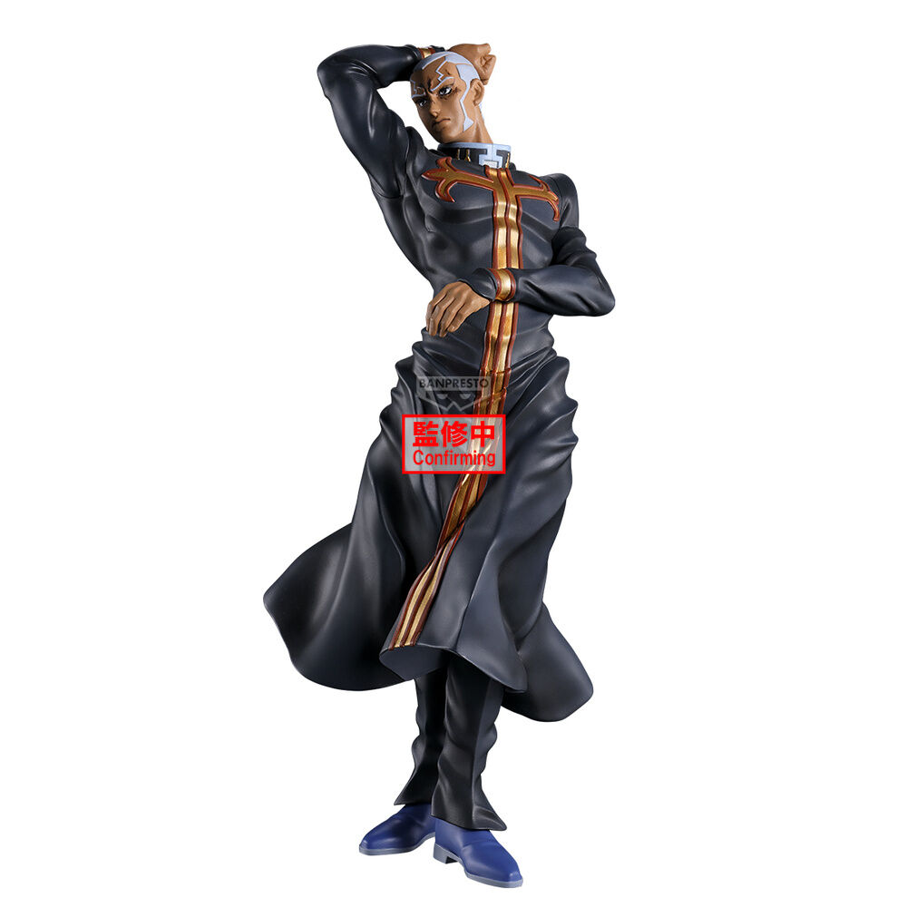 Figura Enrico Pucci Mometria Jojo Stone Ocean 22cm - Frikibase.com