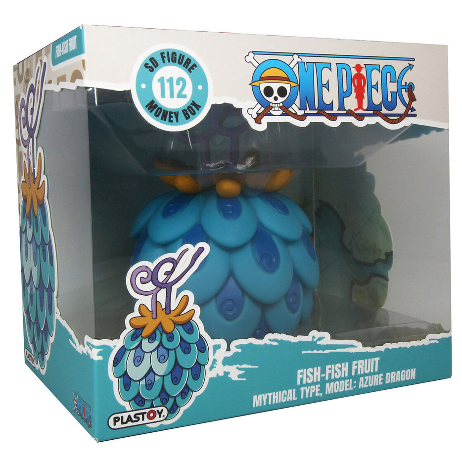 Figura hucha Fruta Pez-Pez One Piece 14cm - Frikibase.com