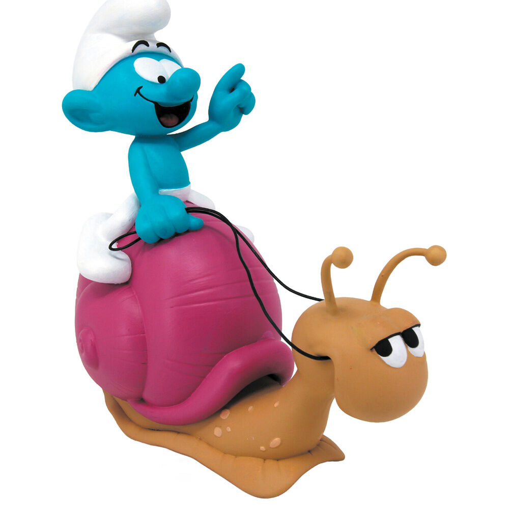 Figura hucha Pitufo Caracol Los Pitufos 19cm - Frikibase.com
