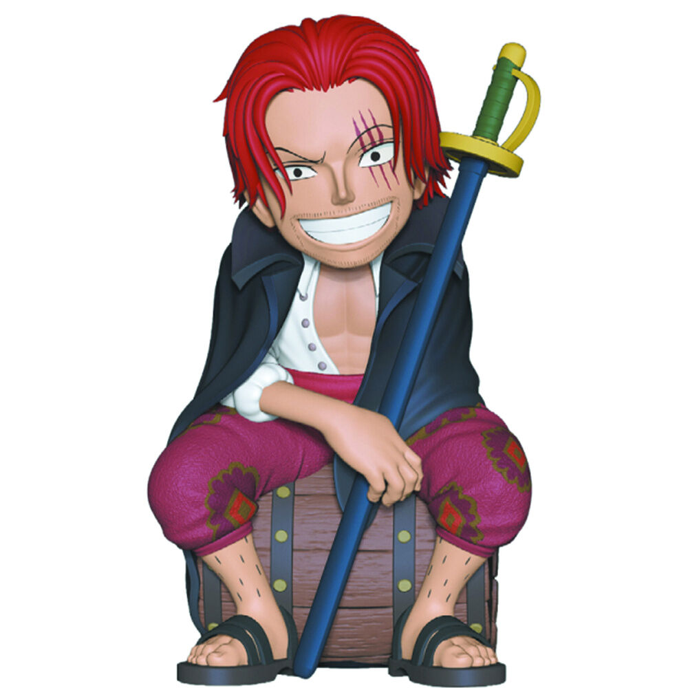 Figura hucha Shanks One Piece 15cm - Frikibase.com