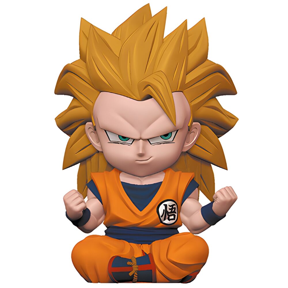 Figura hucha Son Goku Super Saiyan 3 Dragon Ball Z 15cm - Frikibase.com