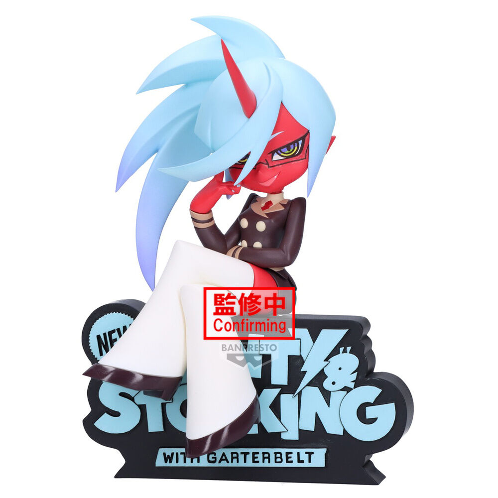 Figura Kneesocks Monitor Top New Panty Stocking with Garterbelt 12cm - Frikibase.com
