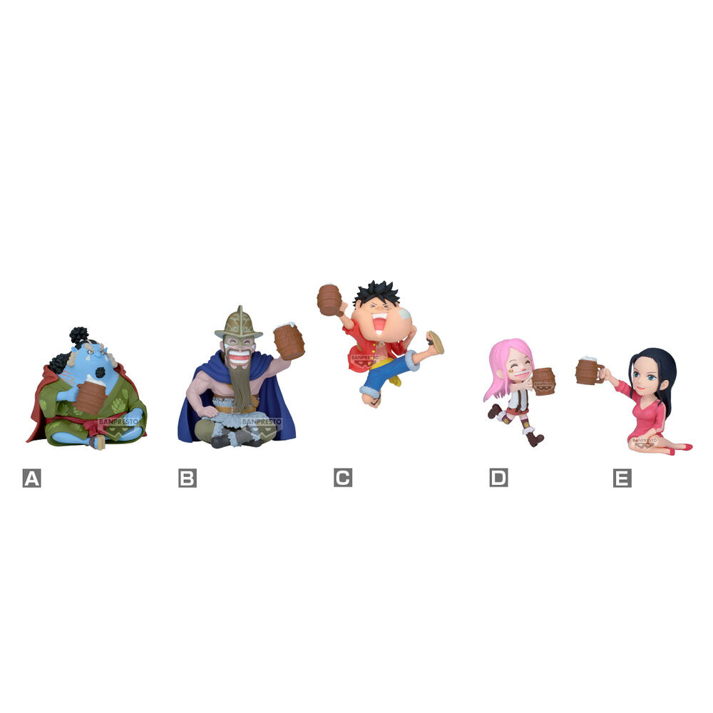 Figura Personajes World Collectable Figure Banquet 1 One Piece 7cm surtido - Frikibase.com