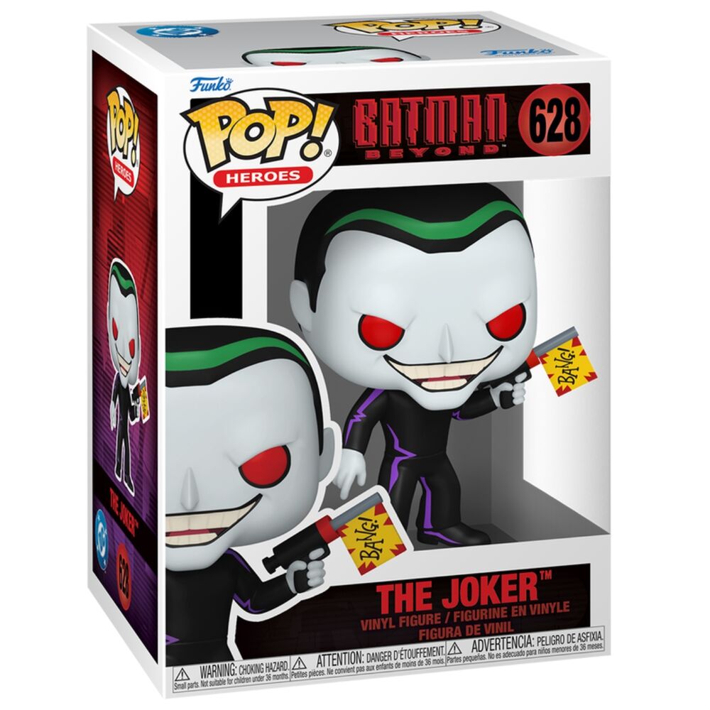 Figura POP DC Comics Batman Beyond Batman The Joker with Gun - Frikibase.com