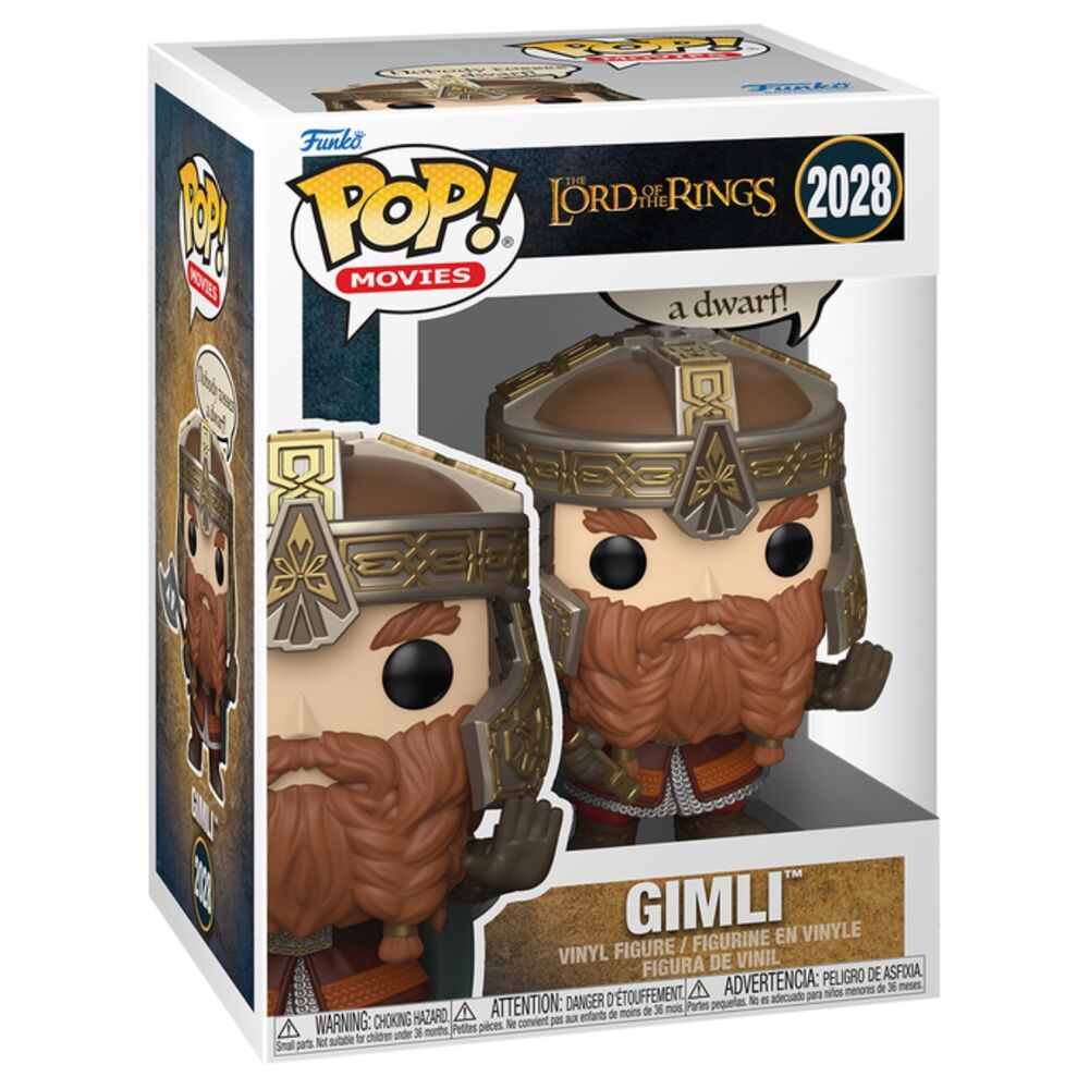 Figura POP El Señor de los Anillos Gimli - Frikibase.com