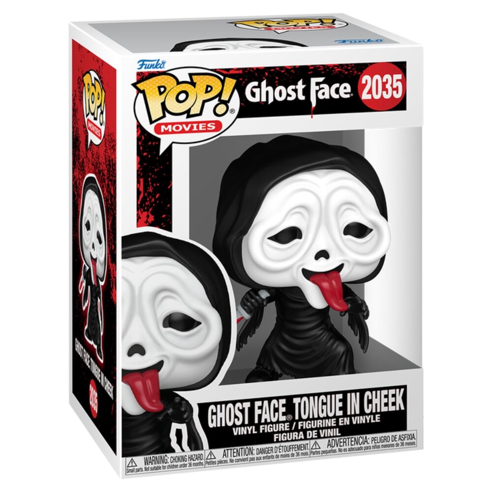Figura POP Ghost Face - Ghost Face Tongue in Cheek - Frikibase.com