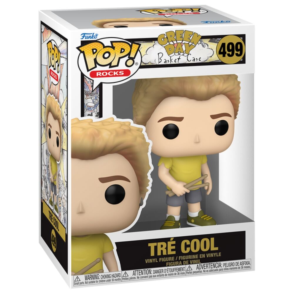 Figura POP Green Day Tre Cool Basket Case - Frikibase.com