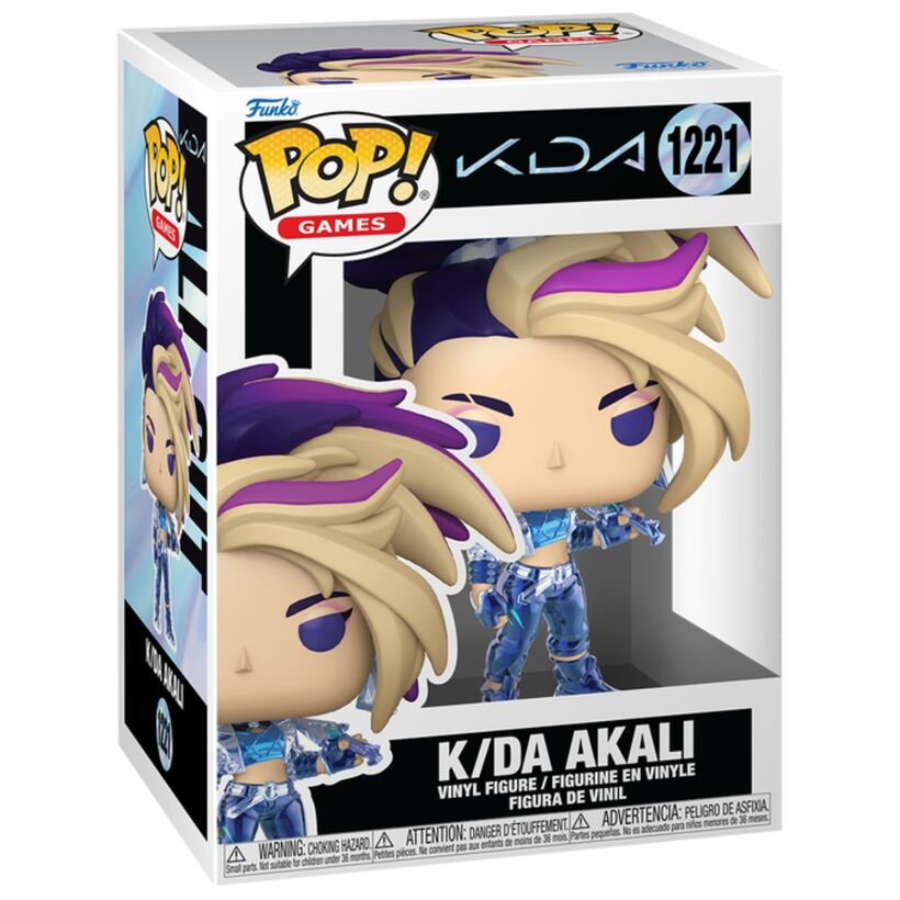 Figura POP League of Legends K/DA Akali - Frikibase.com