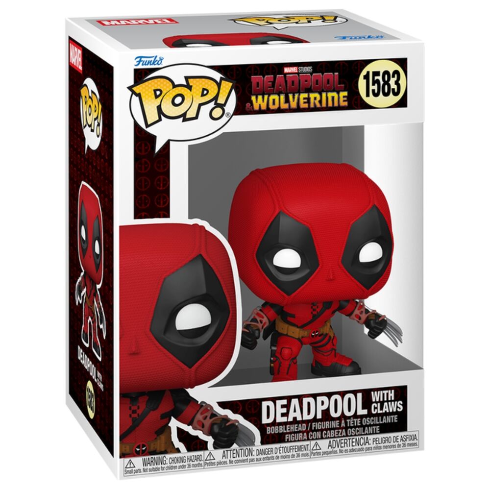 Figura POP Marvel Deadpool 3 serie 4 Deadpool with Claws - Frikibase.com