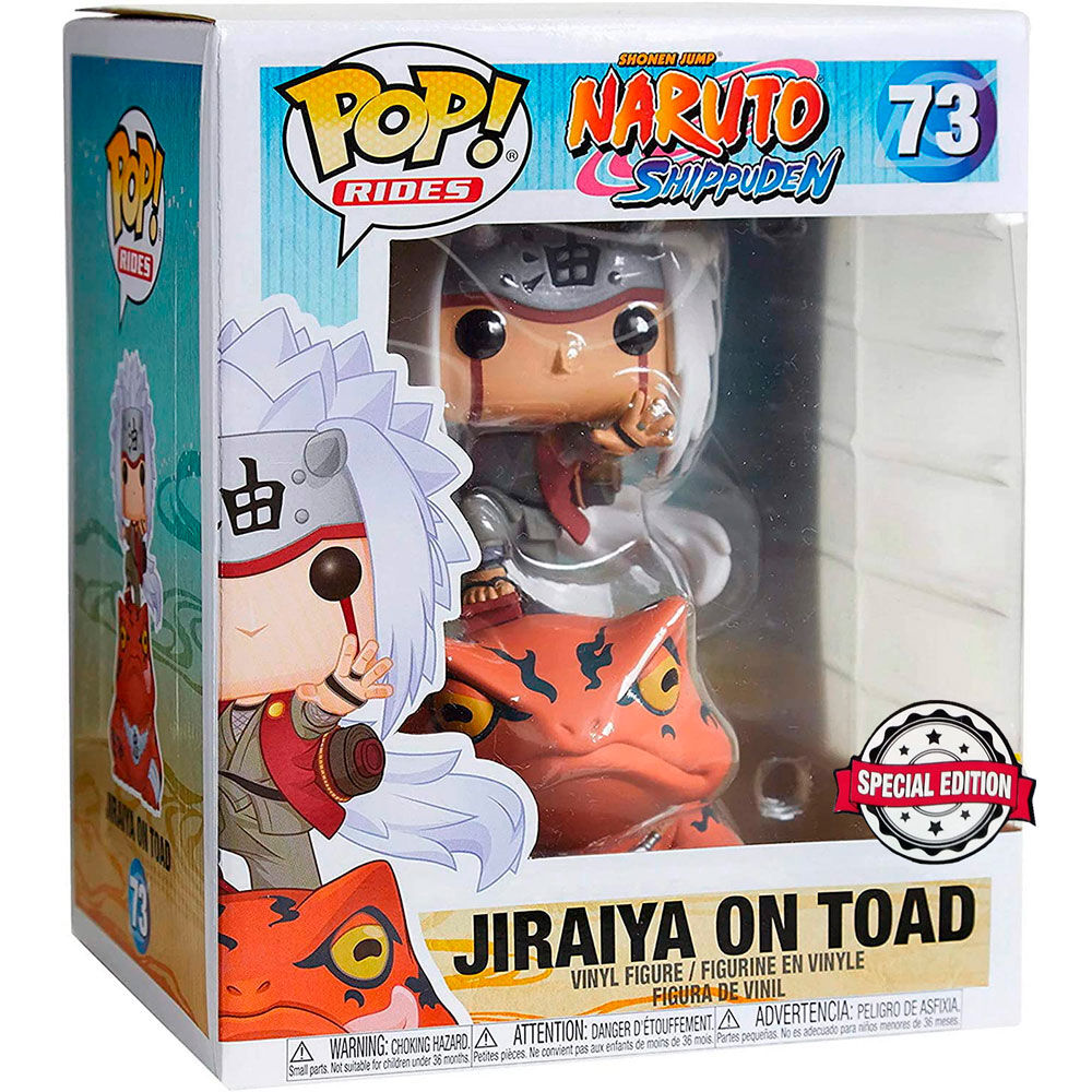 Figura POP Naruto Shippuden Jiraiya on Toad Exclusive - Frikibase.com