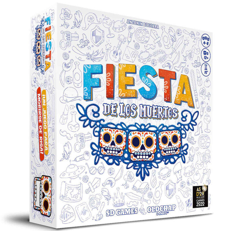 Juego mesa Fiesta de los Muertos español - Frikibase.com