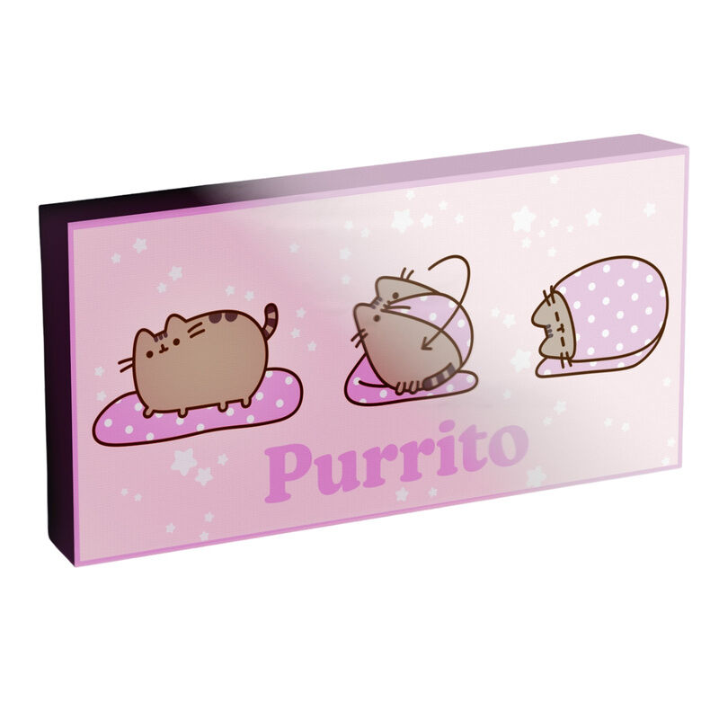 Lienzo con Luz Pusheen - Frikibase.com
