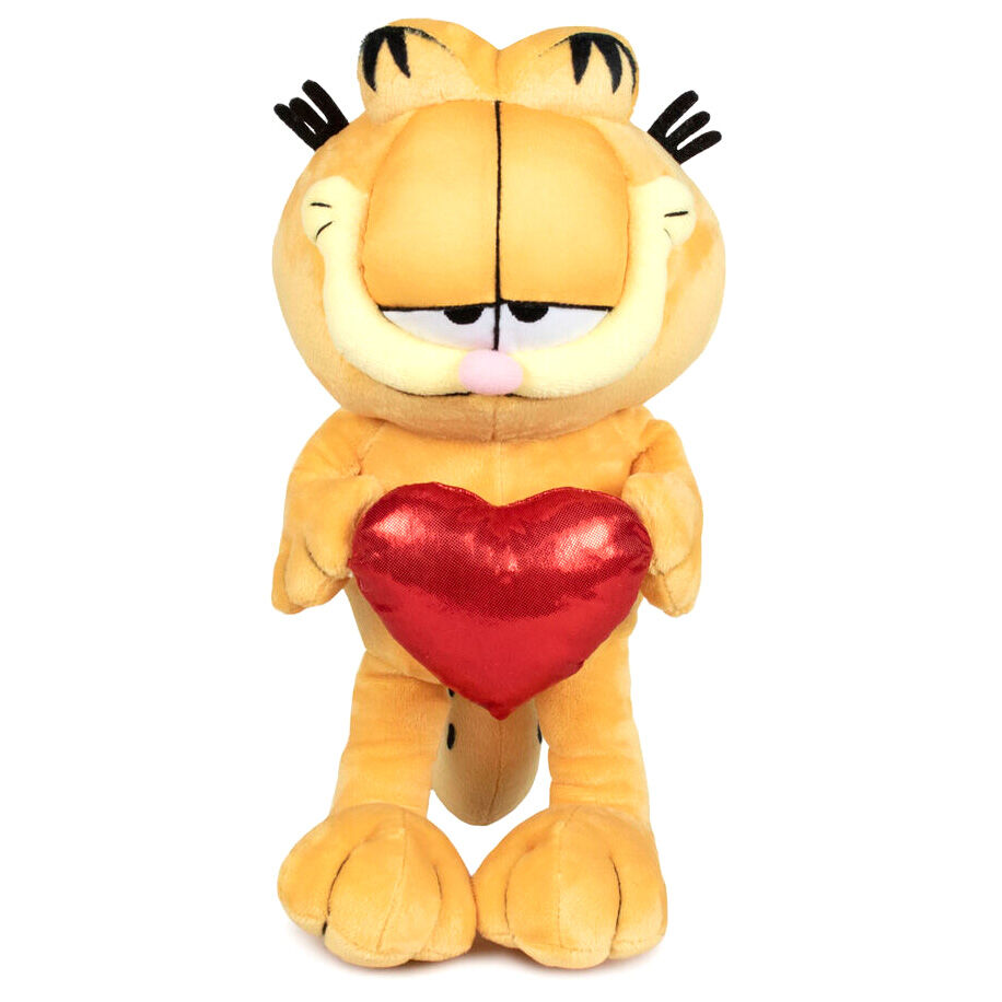 Peluche corazon Garfield 30cm - Frikibase.com