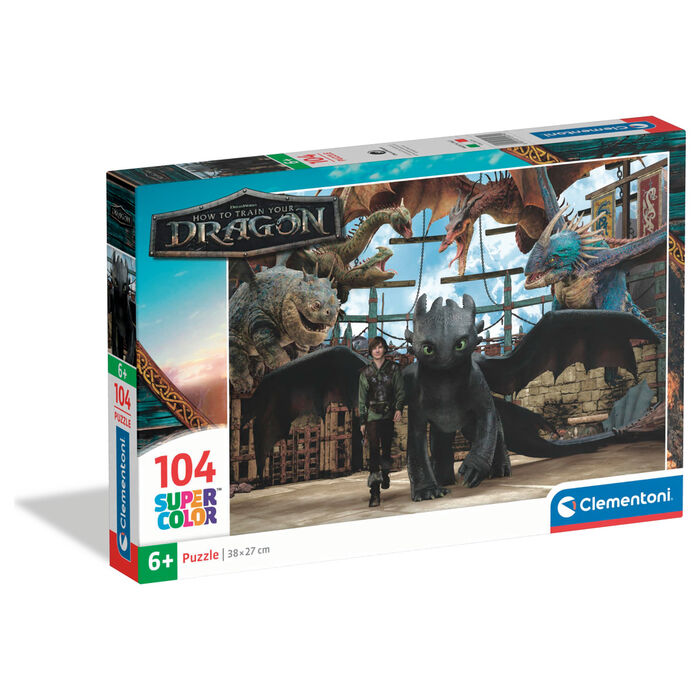 Puzzle Como Entrenar a Tu Dragon 104pzs - Frikibase.com