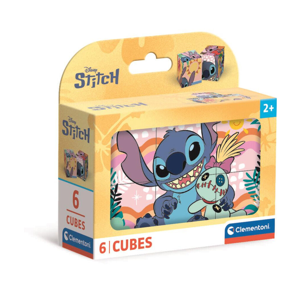 Puzzle cubo Stitch Disney 6pzs - Frikibase.com