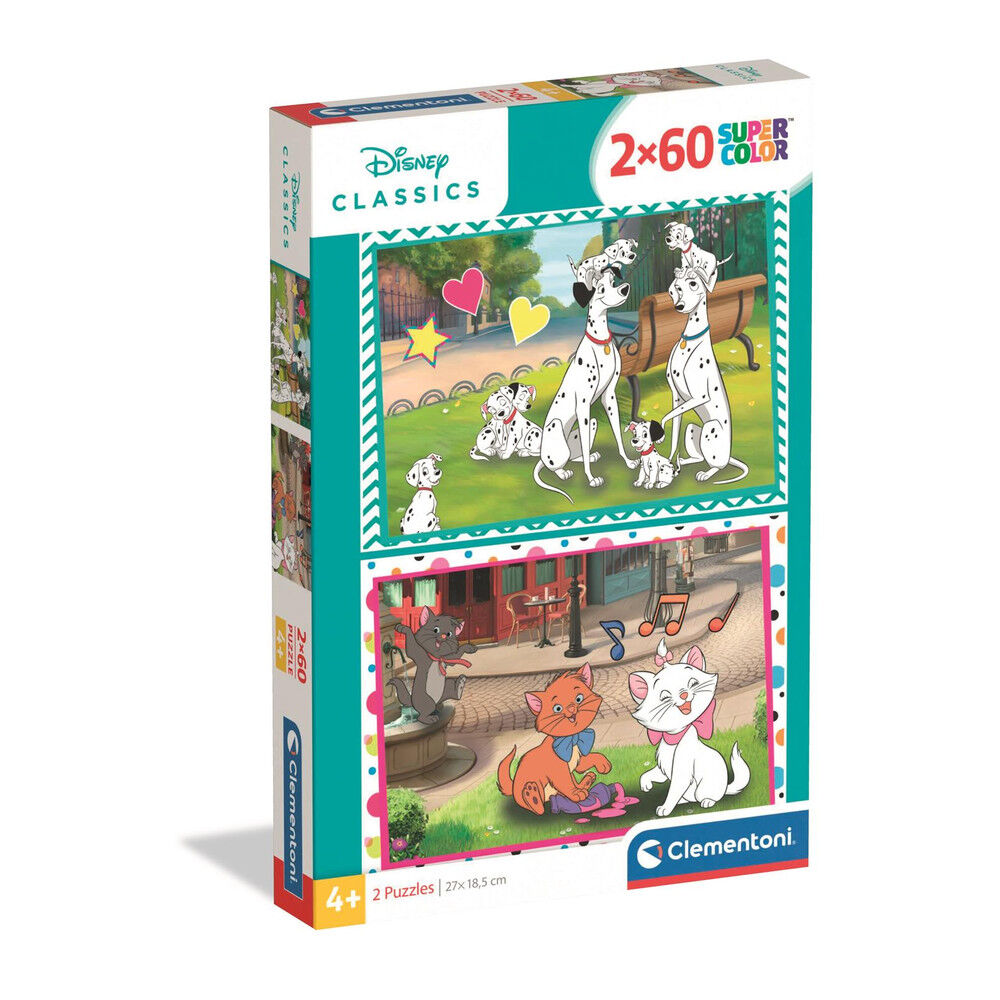 Puzzle Disney Classic 2x60pzs - Frikibase.com