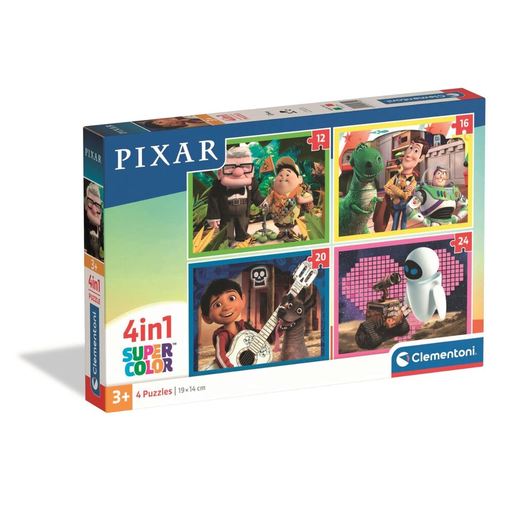 Puzzle Disney Pixar 12-16-20-24pzs - Frikibase.com