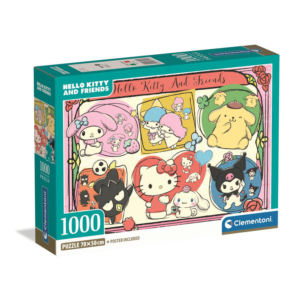 Puzzle Hello Kitty 2 1000pzs - Frikibase.com
